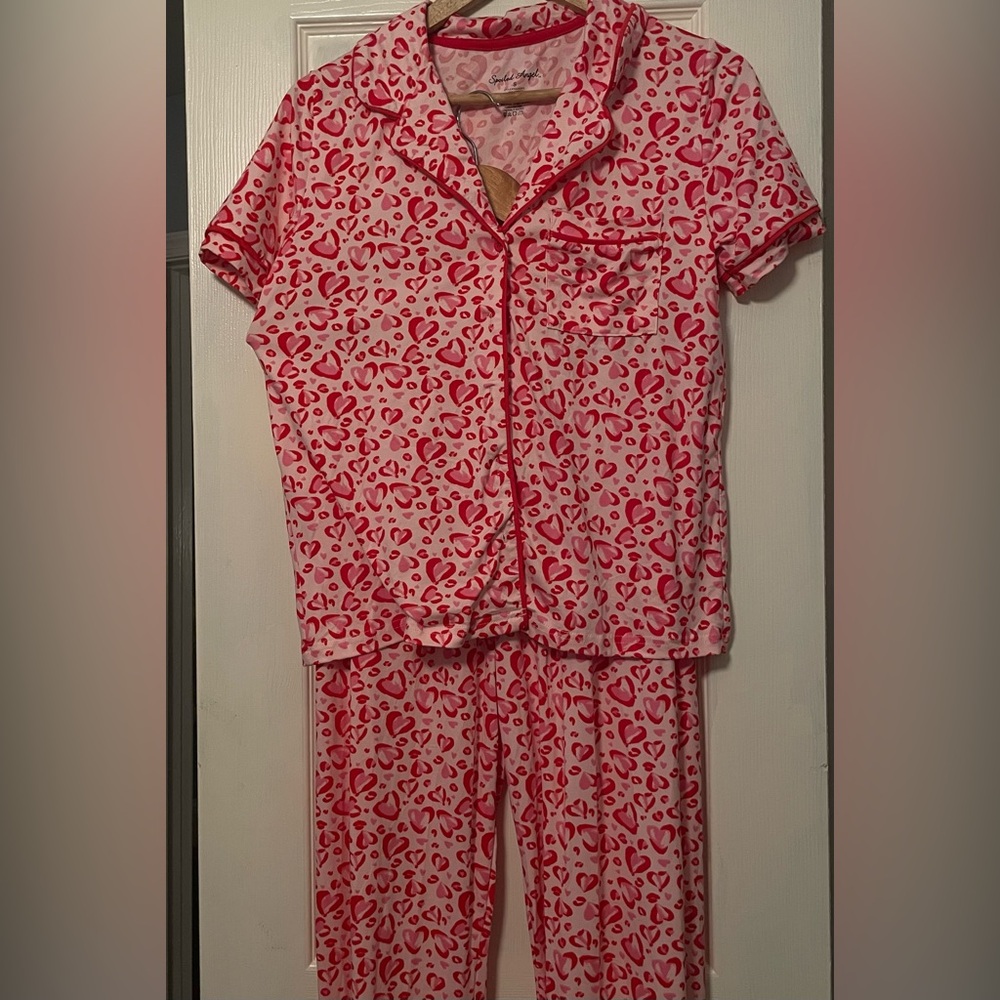 Spoiled Angel - Cozy & breathable printed pajama set